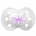 CHUPETE LILA BLANCO SWAG